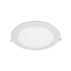 Spot, LED Slim, Alb, Rotund, Incastrat, 18W, 1440 lm, 230V, Lumina neutra, 4000-4500k, 225 mm, IP44, + Kit Emergenta, Elmark, 99LED617IP44E