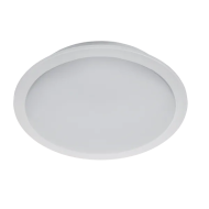 Spot, LED, Slim, Alb, Rotund, Incastrat, 18W, 1440, lm, 230V, Lumina, rece, 6000-6500K, 225, mm, IP65, +, Kit, Emergenta, Elmark, 99LED617IP65CWE