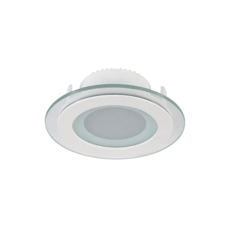 Spot, LED Slim, Alb, Rotund, Incastrat, 6W, 480 lm, 230V, Lumina calda, 2700-3000K, 100 mm, IP40, + Kit Emergenta, Elmark, 99LED639E - imaginea produsului 99LED639E din categoria Spoturi