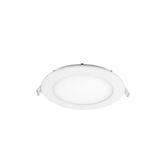 Spot, LED Slim, Alb, Rotund, Incastrat, 6W, 510 lm, 230V, Lumina calda, 2700-3000K, 100 mm, IP40, Elmark, 99LED960WW