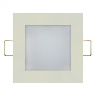 Spot, LED, Slim / Sq-3, Alb, Patrat, Incastrat, 3W, 110 lm, 230V, Lumina neutra, 4000-4500k, 89x89x20, IP20, Horoz, 0PNL-056-005-0003-030 - imaginea produsului 0PNL-056-005-0003-030 din categoria Spoturi