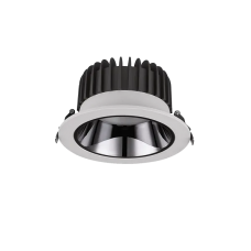 Spot, LED T1540, Alb, Rotund, Incastrat, 15W, 1275 lm, 230V, Lumina neutra, 4000-4500k, 115 mm, IP44, Elmark, 92TS1540/WH