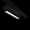Spot, LED, pentru, sina, electrica, 2, linii, 230V, K30, Negru, 12W, 840, lm, Lumina, calda, CCT, 3000/4000/5700, IP40, Elmark, 93K302L12CCT/BL