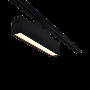 Spot, LED, pentru, sina, electrica, 2, linii, 230V, K30, Negru, 12W, 840, lm, Lumina, calda, CCT, 3000/4000/5700, IP40, Elmark, 93K302L12CCT/BL