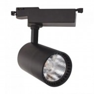 Spot, LED, pentru, sina, electrica, 2, linii, 230V, Lyon-24, Negru, 24W, 1560, lm, Lumina, neutra, 4200K, IP20, Horoz, 0TRK-018-020-0024-021