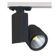 Spot, LED, pentru, sina, electrica, 2, linii, 230V, Madrid-23, Negru, 23W, 1779, lm, Lumina, neutra, 4200K, IP20, Horoz, 0TRK-018-005-0023-020