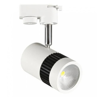 Spot, LED, pentru, sina, electrica, 2, linii, 230V, Milano-13, Alb, 13W, 987, lm, Lumina, neutra, 4200K, IP20, Horoz, TRKLIG-8370130201