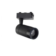 Spot, LED, pentru, sina, electrica, 2, linii, 230V, Monaco-15, Negru, 15W, 1125, lm, Lumina, neutra, 4200K, IP20, Horoz, 0TRK-018-019-0015-020