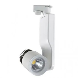 Spot, LED, pentru, sina, electrica, 2, linii, 230V, Paris-23, Argintiu, 23W, 1550, lm, Lumina, neutra, 4200K, IP20, Horoz, 0TRK-018-007-0023-030