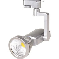 Spot, LED, pentru, sina, electrica, 2, linii, 230V, Prag-12, Argintiu, 12W, 852, lm, Lumina, neutra, 4200K, IP20, Horoz, 0TRK-018-003-0012-030