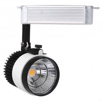 Spot, LED, pentru, sina, electrica, 2, linii, 230V, Roma, Argintiu, 23W, 1315, lm, Lumina, neutra, 4200K, IP20, Horoz, TRKLIG-8220230212
