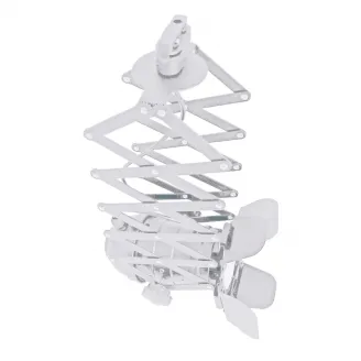 Spot, LED, pentru, sina, electrica, 2, linii, 230V, Sky, Cinema, Alb, 15W, 1275, lm, Lumina, calda, 2700K, IP40, Elmark, 955CINEMA15WW/WH