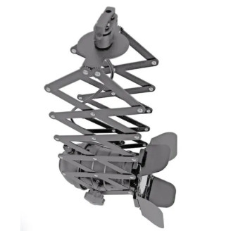 Spot, LED, pentru, sina, electrica, 2, linii, 230V, Sky, Cinema, Gri, 15W, 1275, lm, Lumina, rece, 6000K, IP40, Elmark, 955CINEMA15CW/GR