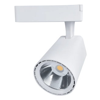 Spot, LED, pentru, sina, electrica, 2, linii, 230V, Sky, TL5020, Alb, 20W, 1800, lm, Lumina, calda, 2700K, IP40, Elmark, 93TL5020WW/WH