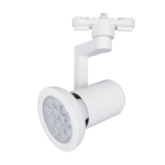 Spot, LED, pentru, sina, electrica, 2, linii, 230V, Sky, TL809, Alb, 15W, 1275, lm, Lumina, neutra, 4000K, IP40, Elmark, 93SKY1540