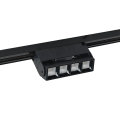 Spot, LED, pentru, sina, electrica, 2, linii, 230V, TL29, ZFLD, Negru, 12W, 960, lm, Lumina, calda, 3000K, IP20, Elmark, 93ZFLD1230/BL