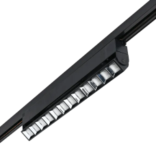 Spot, LED, pentru, sina, electrica, 2, linii, 230V, TL29, ZFLD, Negru, 30W, 2400, lm, Lumina, neutra, 4000K, IP20, Elmark, 93ZFLD3040/BL