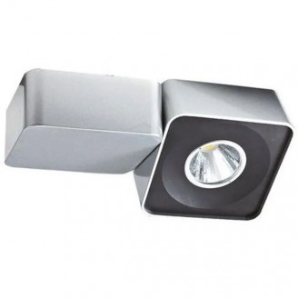 Spot, LED, pentru, sina, electrica, 2, linii, 230V, Torino-23, Argintiu, 23W, 1560, lm, Lumina, neutra, 4200K, IP20, Horoz, TRKLIG-8260230212 - imaginea produsului TRKLIG-8260230212 din categoria Iluminat pe sina electrica