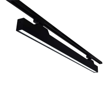 Spot, LED, pentru, sina, electrica, 4, linii, 230V, T30, Negru, 24W, 2400, lm, Lumina, calda, CCT, 3000/4000/5700, IP40, Elmark, 93T304L24CCT/BL