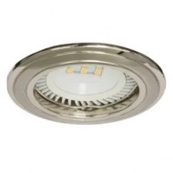 Spot, Nichel Satinat, Rotund, Incastrat, 1 X GU5.3, 12V, 78 mm, IP20, Ultralux, LVSMR16SNN