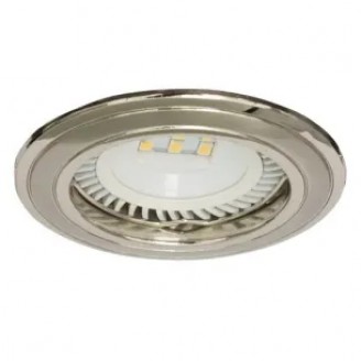 Spot, Nichel Satinat, Rotund, Incastrat, 1 X GU5.3, 12V, 78 mm, IP20, Ultralux, LVSMR16SNN Spot, Nichel Satinat, Rotund, Incastrat, 1 X GU5.3, 12V, 78 mm, IP20, Ultralux, LVSMR16SNN