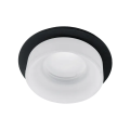 Spot, SA-045/1, Alb, Rotund, Incastrat, 1 X GU5.3, 12V, 98 mm, IP20, Elmark, 92045R1/BLFR