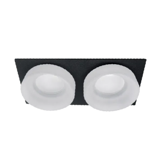 Spot, SA-45/2, Alb, Patrat, Incastrat, 2 X GU5.3, 12V, 182x92x45, IP20, Elmark, 92045S2/BLFR - imaginea produsului 92045S2/BLFR din categoria Spoturi