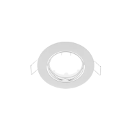 Spot, SA-90, Alb, Rotund, Incastrat, 1 X GU5.3, 12V, 82 mm, IP20, Elmark, 9290/W