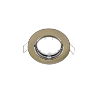 Spot, SA-90, Auriu Antic, Rotund, Incastrat, 1 X GU5.3, 12V, 82 mm, IP20, Elmark, 9290/AB