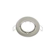 Spot, SA-90, Nichel Satinat, Rotund, Incastrat, 1 X GU5.3, 12V, 82 mm, IP20, Elmark, 9290/SN
