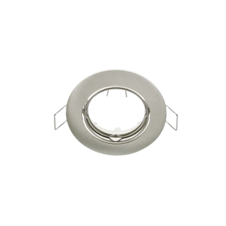 Spot, SA-90, Nichel Satinat, Rotund, Incastrat, 1 X GU5.3, 12V, 82 mm, IP20, Elmark, 9290/SN