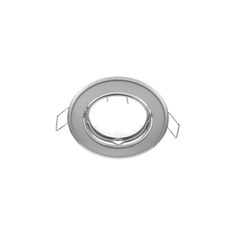 Spot, SA-91, Crom, Rotund, Incastrat, 1 X GU5.3, 12V, 82 mm, IP20, Elmark, 9291/PCH-CH - imaginea produsului 9291/PCH-CH din categoria Spoturi