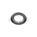 Spot, SA-91, Grafitti, Rotund, Incastrat, 1 X GU5.3, 12V, 82 mm, IP20, Elmark, 9291/GR-CH