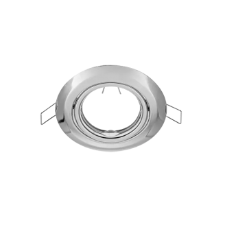 Spot, SI-1190, Crom, Rotund, Incastrat, 1 X GU5.3, 12V, 95 mm, IP20, Elmark, 921190/CH - imaginea produsului 921190/CH din categoria Spoturi