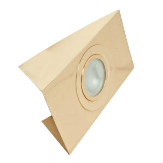 Spot, SIM-155, Auriu, Dreptunghi, Aplicat, 1 X G4, 12V, 132 mm, IP20, Elmark, 92155/G