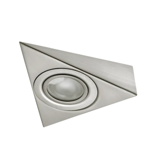Spot, SIM-255, Nichel Satinat, Dreptunghi, Aplicat, 1 X G4, 12V, 130 mm, IP20, Elmark, 92255/SN - imaginea produsului 92255/SN din categoria Spoturi