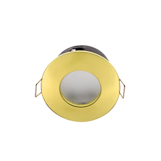Spot, pentru, Baie, SA-044, Auriu, 1, X, GU5.3, 12V, D85mm, IP44, Elmark, 92044/G