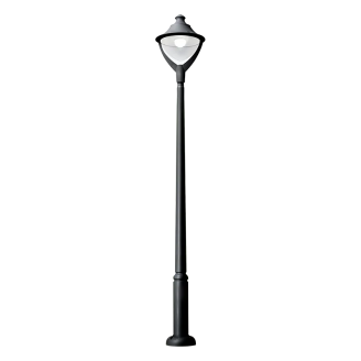 Stalp, Gradina, LED, BEPPE, 50W, 4000K, IP65, NEGRU, Elmark, 96BEPPE40/BL - imaginea produsului 96BEPPE40/BL din categoria Iluminat Gradina