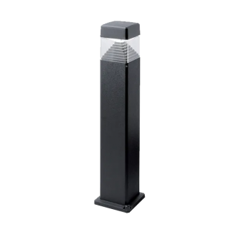 Stalp, Gradina, LED, ESTER, 10W, 4000K, IP55, 800mm, NEGRU, Elmark, 95ESTER800/BL - imaginea produsului 95ESTER800/BL din categoria Iluminat Gradina