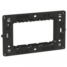 Suport, fixare, 4, Module, negru, Schneider, Easy, Styl, LMR7064003 Suport, fixare, 4, Module, negru, Schneider, Easy, Styl, LMR7064003