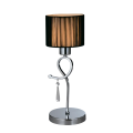 Veioza, Lilly, 1, X, E27, 230V, Crom, IP20, Elmark, 955LILLY1T