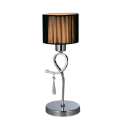 Veioza, Lilly, 1, X, E27, 230V, Crom, IP20, Elmark, 955LILLY1T