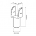 Adaptor, Ø, 42, MM, PENTRU, LAMPI, STRADALE, LUT2202045, LUT2203045, Ultralux, AUT42