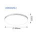 Plafoniera, Neos, Alb/Krom, 18W, 2160 lm, 230V, cu telecomanda CCT, 3000/4000/6500, LED integrat, D350 mm, Rotunda, IP40, Elmark, 95NEOS18LED - Vezi Detalii Complete Plafoniera, Neos, Alb/Krom, 18W, 2160 lm, 230V, cu telecomanda CCT, 3000/4000/6500, LED integrat, D350 mm, Rotunda, IP40, Elmark, 95NEOS18LED - imaginea produsului 95NEOS18LED din categoria Plafoniere