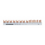 Busbar, Tetrapolar, 4P, 1xFI, 4P, 1xSI, 4P, 4xSI, 1+N, 12UH