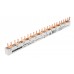 Busbar, 1x, dif., 4P, 4x, FN, 1UH, 10mm² Busbar, 1x, dif., 4P, 4x, FN, 1UH, 10mm²