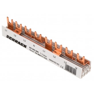 Busbar, 1x, dif., 4P, 4x, prot., supratens., 4P, 8UH Busbar, 1x, dif., 4P, 4x, prot., supratens., 4P, 8UH