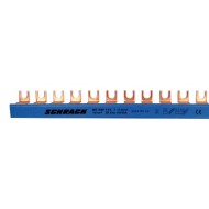 Busbar, cu, contacte, furca, 10mm²