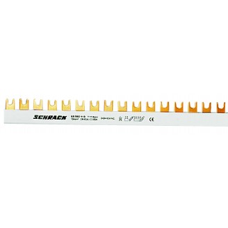 Busbar, cu, contacte, furca, 3P, 16mm²