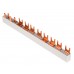 Busbar, 1xRCCB, 4P, 1xMCB, 3+N, 2xMCB, 1+N, 1m, 10M, 10mm² Busbar, 1xRCCB, 4P, 1xMCB, 3+N, 2xMCB, 1+N, 1m, 10M, 10mm²